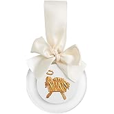 Mud Pie Christmas Baby Jesus Gold Intaglio Ornament