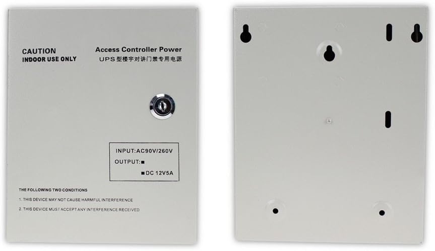LIBO Smart Home DYX5A AC90V/260V 5A Access Control Power Supply Box DC12V UPS Backup Battery for All Kinds of Electric Door Lock with Time Delay - Image 3