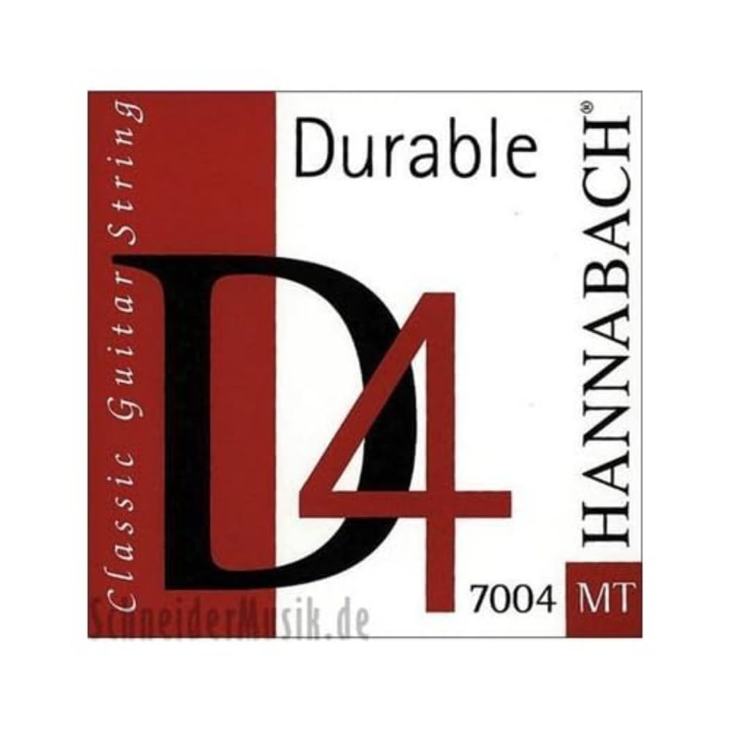 Hannabach Classical Guitar String Series 700 Medium Tension Durable - Special String D4-7004MT
