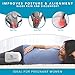 Posture Pro Health Memory Foam Orthopedic Knee Pillow with Cooling Gel & Adjustable Strap | Back, Hip, Knee Support Cushion for Side Sleepers & Pregnant Women | Bonus Cover | Best in Comfort & Design