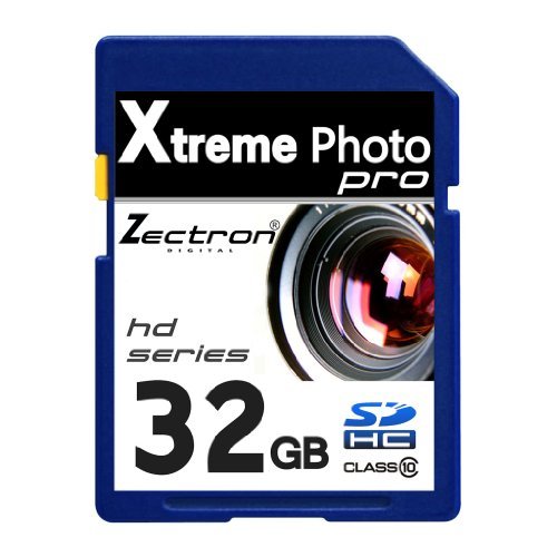 Zectron Pro Memory Card for Canon PowerShot SX50 HS 32GB Class 10 High Speed SDHC card