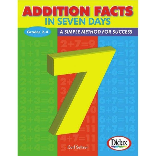 Didax Educational Resources Addition in 7 Days Book