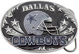 Dallas Cowboys Diamond Cut Limited Edition 3D NFL Logo Pewter Belt Buckle