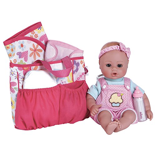 Adora Baby Doll Diaper Bag  Accessories with 5-Piece Changing Set
