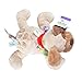 Mary Meyer Taggies Buddy Dog, Brown / Beige Soft Toy, 12
