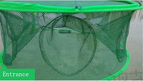 EASY BIG Fishing Nets Foldable Hand Casting Cage for Fishes Shrimps Crabs