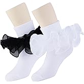 PrinceSasa Baby Cotton Princess Lace Ruffles Girls Socks Set