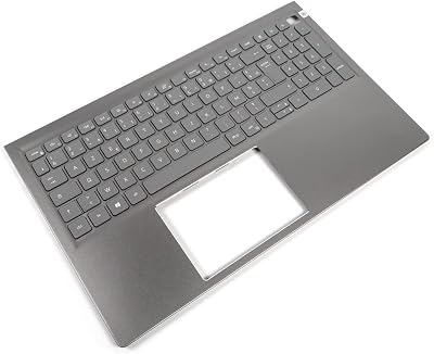 Dell Inspiron 5510 5515 5518 USB-C Palmrest French Backlit Keyboard 06P0TG