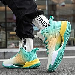 Basketball Shoes for Men Breathable Running Shoes
