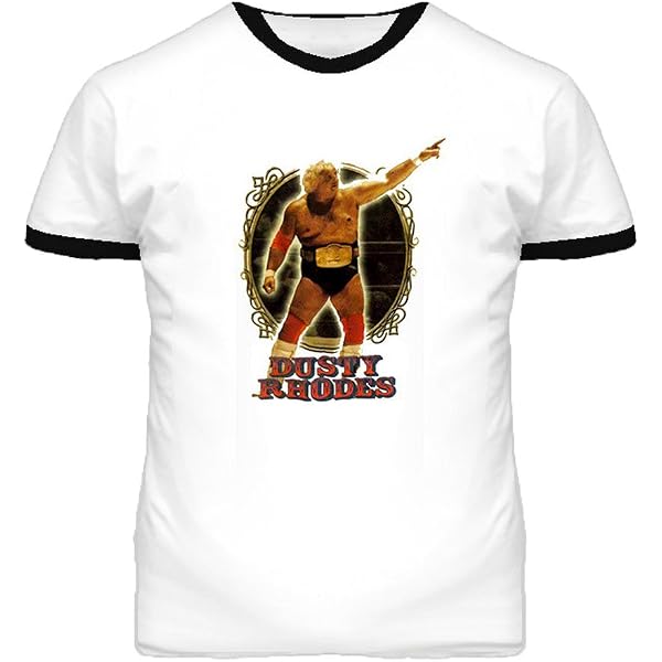 Camiseta Conmemorativa De Dusty Rhodes Dusty Rhodes Hard Times Black