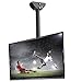 Loctek Ceiling TV Mount Fits Most 26-55 Inch Full Motion Adjustable Tilting Bracket LCD LED Plasma Monitor Flat Panel Screen Display primary