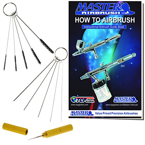Master airbrush 12 piece airbrush cleaning kit - 5 pc c…