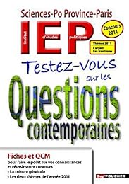 Testez-vous sur les questions contemporaines