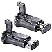 Neewer Pro Battery Grip (Replacement for BG-E8) for Canon EOS 550D/600D/650D/700D Rebel T2i/T3i/T4i/T5i + 2x 7.4V 1140mAh LP-E8 Replacement Battery