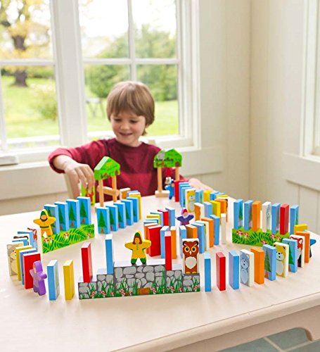 Magic Cabin Forest Friends Domino Set