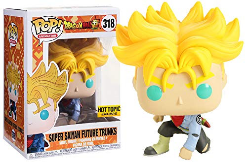 Funko Pop! Animation Dragon Ball Z Super Saiyan Future Trunks (Hot Topic) Exclusive Vinyl Figure #318