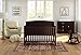 Storkcraft Steveston 5-in-1 Convertible Crib (Espresso) - Converts from Baby Crib to Toddler Bed, Daybed and Full-Size Bed, Fits Standard Full-Size Crib Mattress, Adjustable Mattress Support Base