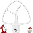 K45B Beater Compatible with Kitchenaid 4.5-5Qt Tilt-Head Stand Mixer,Coated Paddle Attachment for Kitchen Aid Mixer Accessori