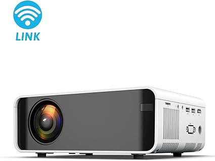 Proyector Mini proyector de 8000 lúmenes Admite 1080P Full HD ...