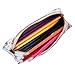 eBoot 7 Inch Flower Pattern Zipper Canvas Pen Pencil Case Stationery Pouch Bag Case Cosmetic Bags, Set of 5