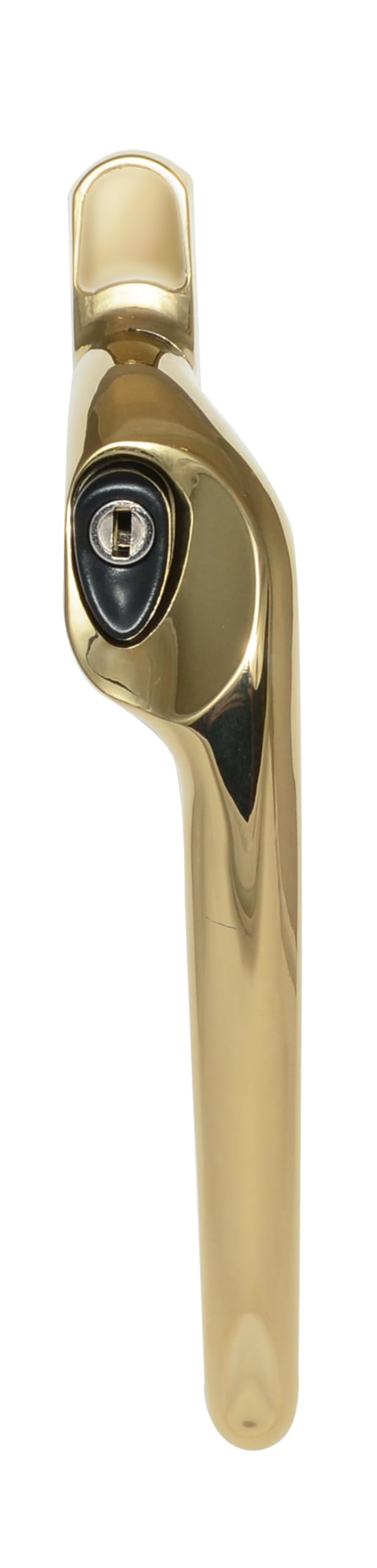 ERA Maxim Offset Locking Window Handle Right Hand Polished Gold | Replacement Upvc Replacement Handle