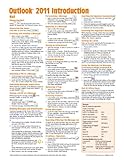 Outlook 2011 for Mac: Introduction Quick Reference Guide (Cheat Sheet of Instructions, Tips & Shortcuts - Laminated Card)