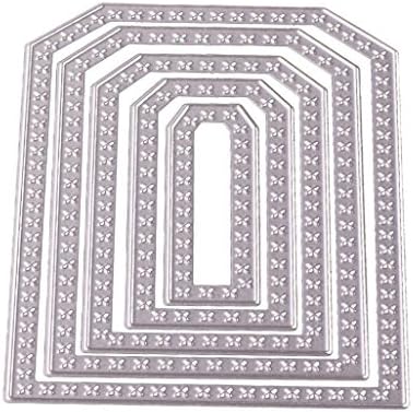 FIRERO Scrapbook Paper Card Maker Metal Stencil DIY Craft Cutting Dies, Apply to Sizzix Big Shot, Cricut Cuttlebug, Spellbinders and other Embossing Machines (C)