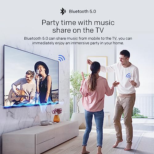 Skyworth 65-Inch UE7600 Series LED 4K UHD Google TV, HDR10, Dolby Audio, Bezel-Less Design, Ultra-Slim, Bluetooth Remote, Smart TV with Chromecast and Google Assistant Built-in (65UE7600, 2023 Model)
