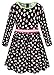 Lynlla Kids Girls Pleated Dress Graphic Pattern Printed