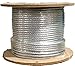 3/16 7x19 Stainless Steel Aircraft Wire Rope Cable T304 500 Foot Reel