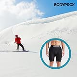 Bodyprox Protective Padded Shorts Snowboard Ski Hip Tailbone Small Black view 7