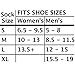 Loose Fit Stays Up Men's and Women's Casual Crew Socks (Pack of 3) Made in USA Cushioned Sole (Medium, Black)