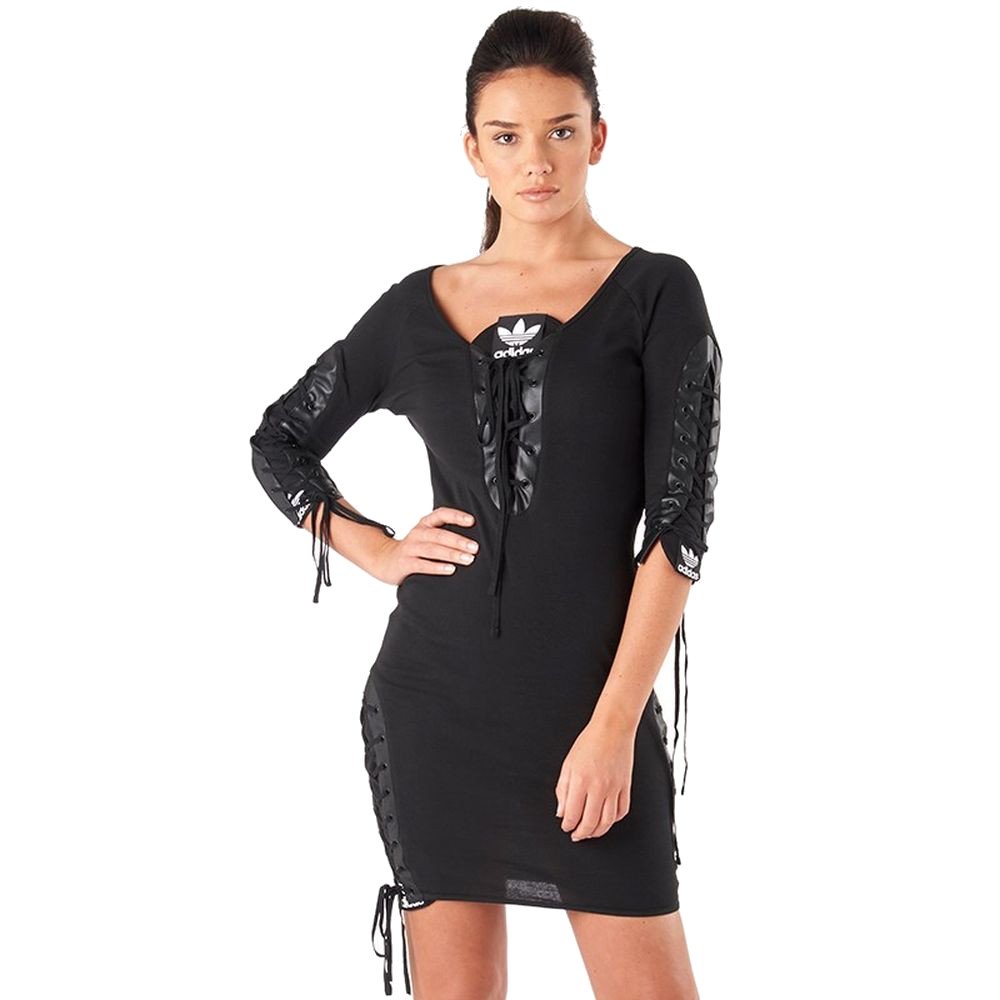 adidas cut out dress