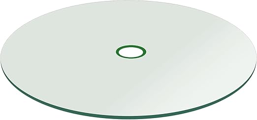 Amazon Com Fab Glass And Mirror 48 Patio Round 1 4 Thick