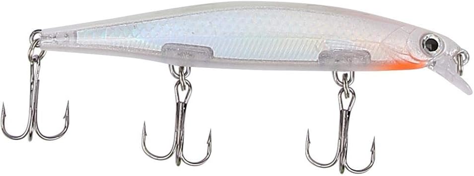 Amazon 釣りルアーキット ミノーギグトラウトパイクリバー海用人工タックルフックフック付き釣りルアータックル H Vgeby フィッシュフォーミュラー