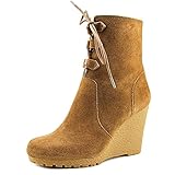 Michael Michael Kors Rory Bootie Round Toe Suede Ankle Boot