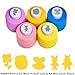 Set of 5 Different Disney Craft Paper Punches – Winnie-the-Pooh Theme