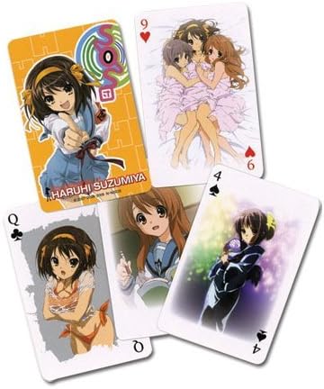 The Melancholy of Haruhi Suzumiya 2 Playing Cards