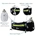 Hydration Running Belt, Neoprene Waterproof Running Gear Belt Fitness Belt - Fits iPhone 6 Plus - with 2 BPA Free Water Bottles