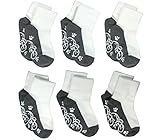 Lucky Lucky 6 Pack Non Skid Socks for Unisex Boys Girls Comfort and Softness Socks for 5-7 Years