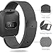 Oitom Compatiable Metal Bands Replacement for Fitbit Versa Smartwatch Lite Edition/Special Edition