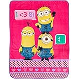 Despicable Me Plush Throw