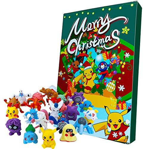 Christmas Doll Advent Calendar 2022 Contains 24 Gifts, Christmas