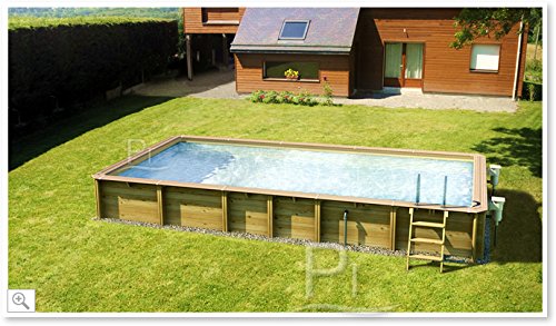 Piscine Bois Rectangulaire 6x4