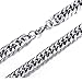 Stainless Steel Chain for Men Cuban Curb Chains Necklace for Boy Jewelry