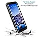 lanwow Note 9 Waterproof Case, Samsung Note 9 Case with Screen Protector Support Wireless Charging Shockproof Dirtproof Rugged Waterproof Case for Galaxy Note 9- Classic Black/White