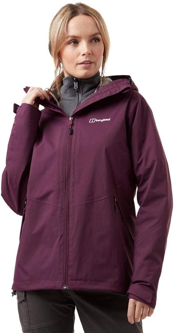 Berghaus Women's Stormcloud Gemini Walking Hiking 3in1 Jacket, Purple