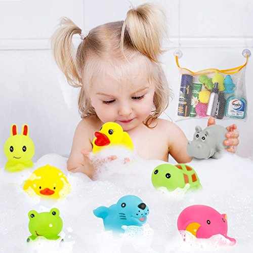 image for Fstop Labs 30 Pack Baby Bath Toy Fun Water for Kids, Party Favors, Gif