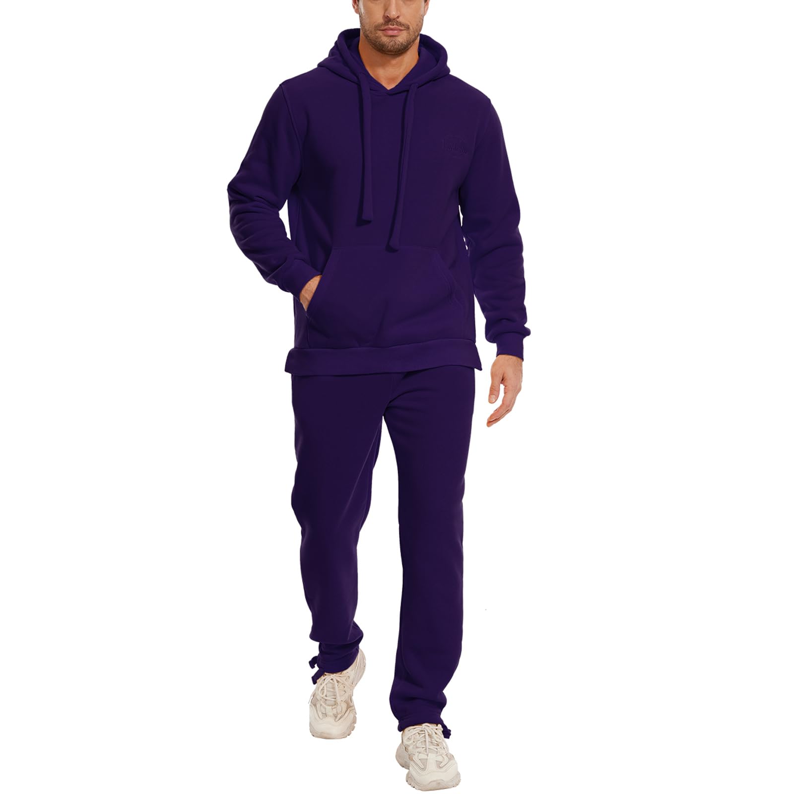 Photo 1 of ***ONLY THE PANTS*** Eylhot Men's Track Sweat Suits Running Jogging Men(Purple,XL)
