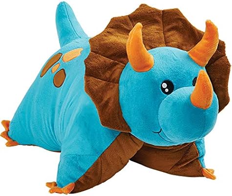 Pillow Pets 2018 Dinosaur Large Character Pillow Blue Amazon Com